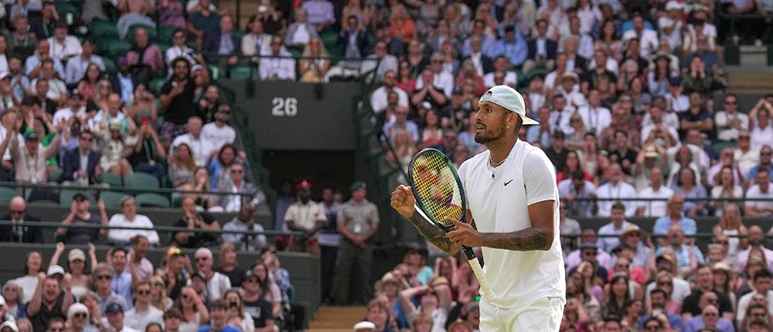 Wimbledon: Ο Κύργιος στα ημιτελικά για πρώτη φορά στην καριέρα του 