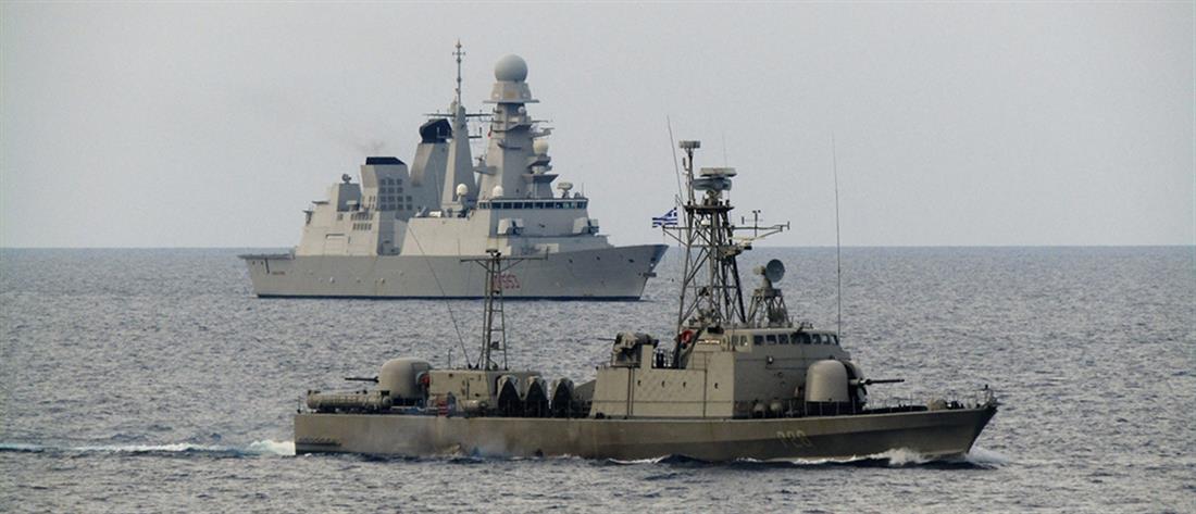 Πολεμικό Ναυτικό: Συνεκπαίδευση passex Ελλάδας - Ιταλίας (εικόνες)