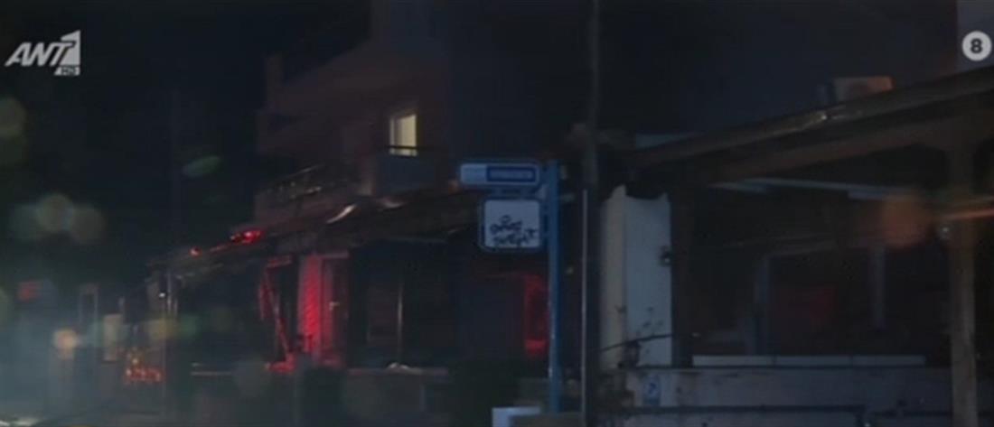 Μαρούσι: Φωτιά κατέστρεψε εστιατόριο (εικόνες)