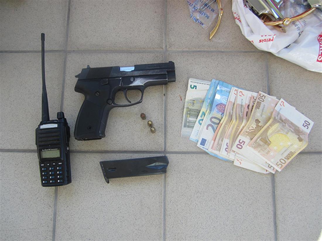 Σύλληψη - κλοπές - παράνομη οπλοκατοχή - παράβαση νόμου - Θεσσαλονίκη