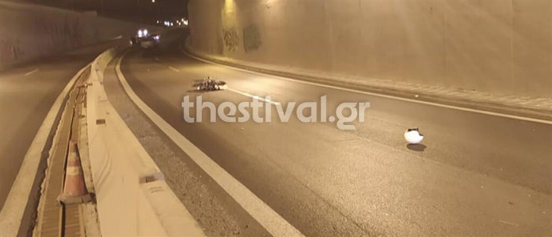 Θεσσαλονίκη: Νεκρός μοτοσικλετιστής που οδηγούσε στο αντίθετο ρεύμα (εικόνες)