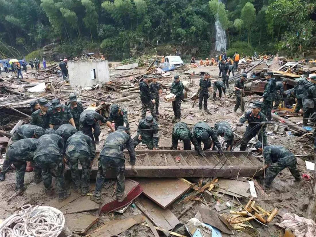 τυφώνας Λέκιμα - Κίνα