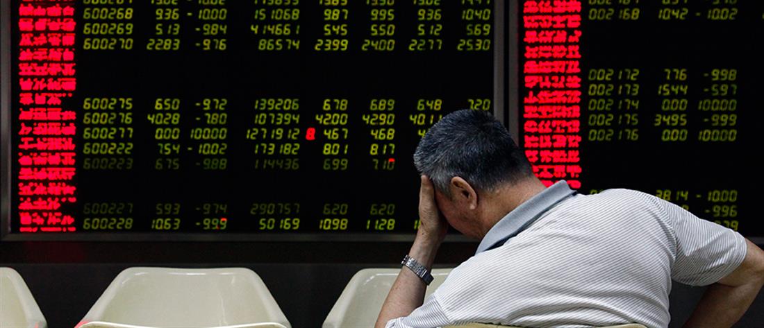 Χρηματιστήριο - Κίνα - Ασία - βουτιά - πτώση