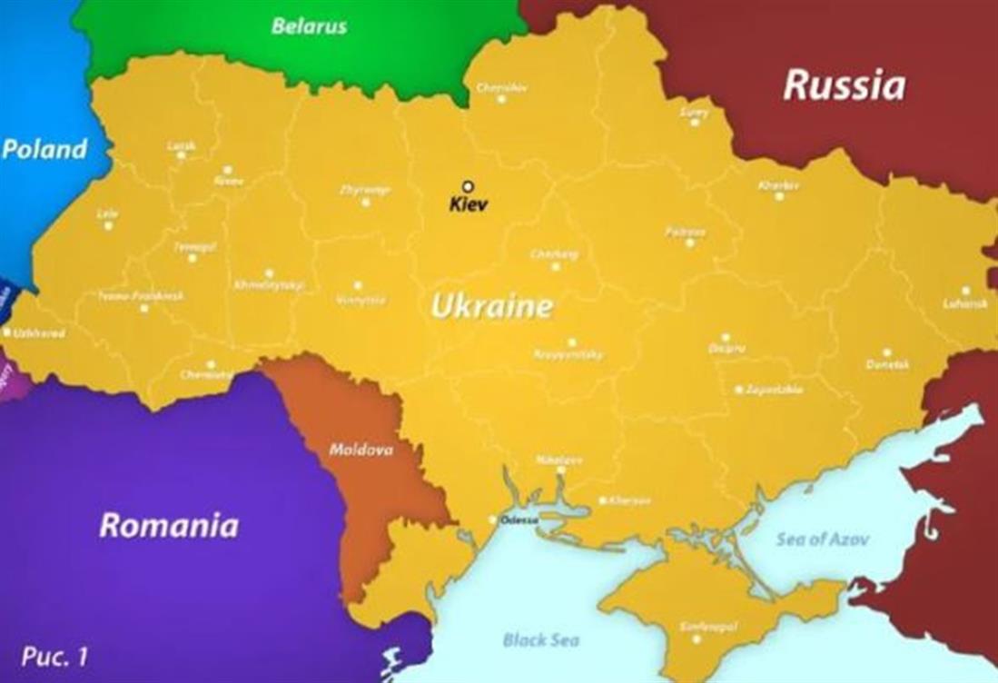 Μεντβεντεφ - αναθεωρημένοι χάρτες - Ρωσία - Ουκρανια
