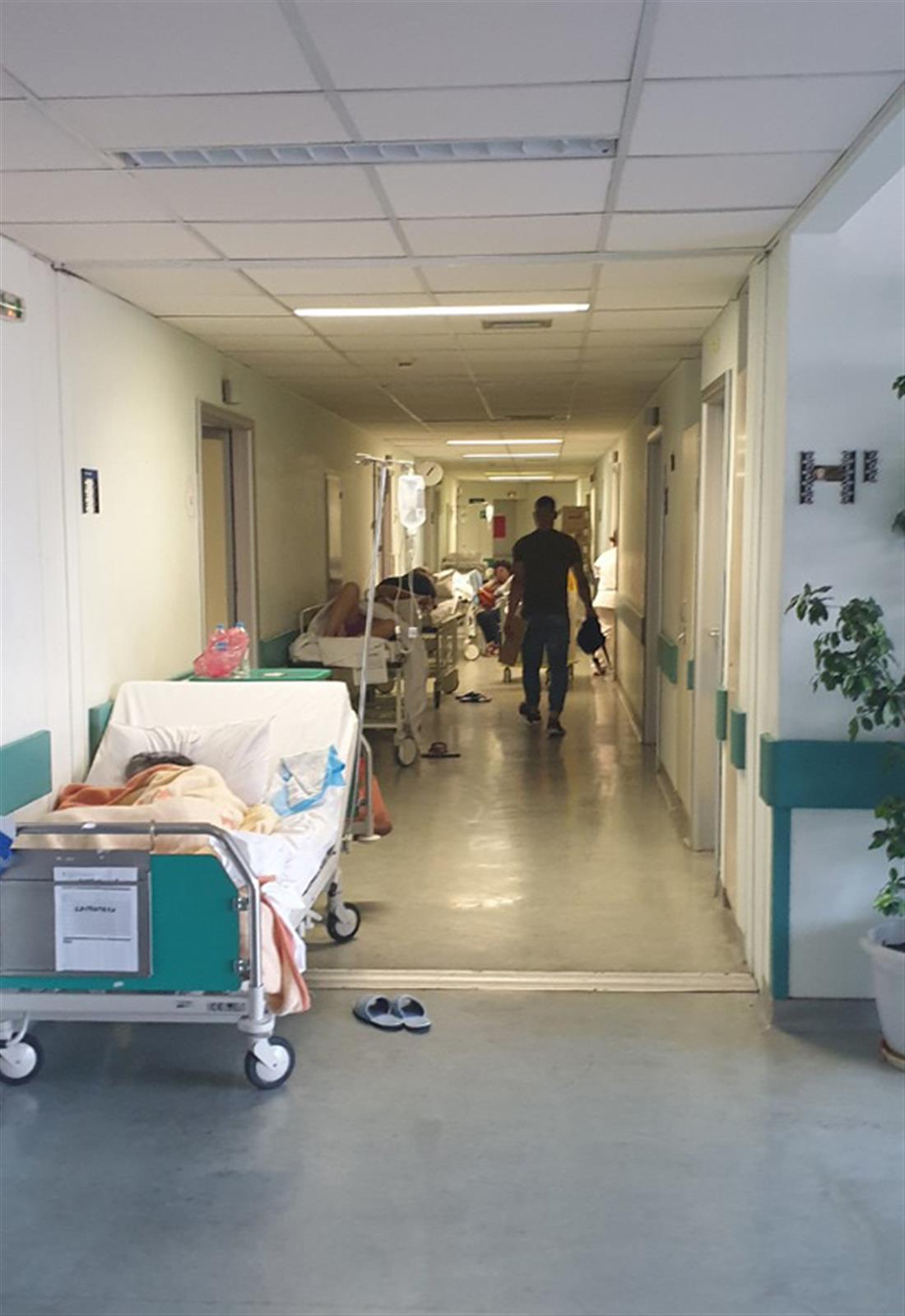 Αττικό νοσοκομείο - διαδρομοι - ράντζα