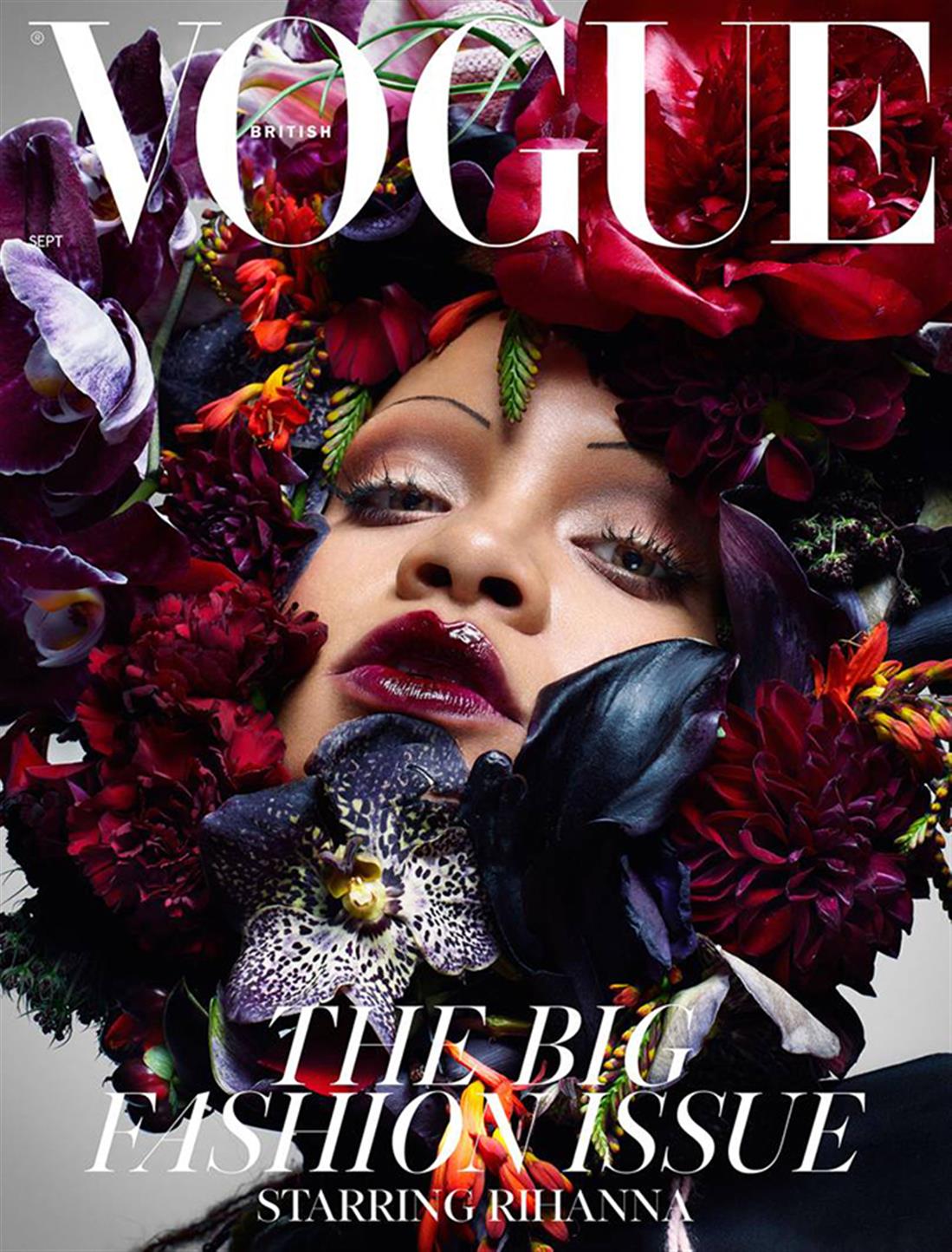 Ριάνα - εξώφυλλο - βρετανική Vogue