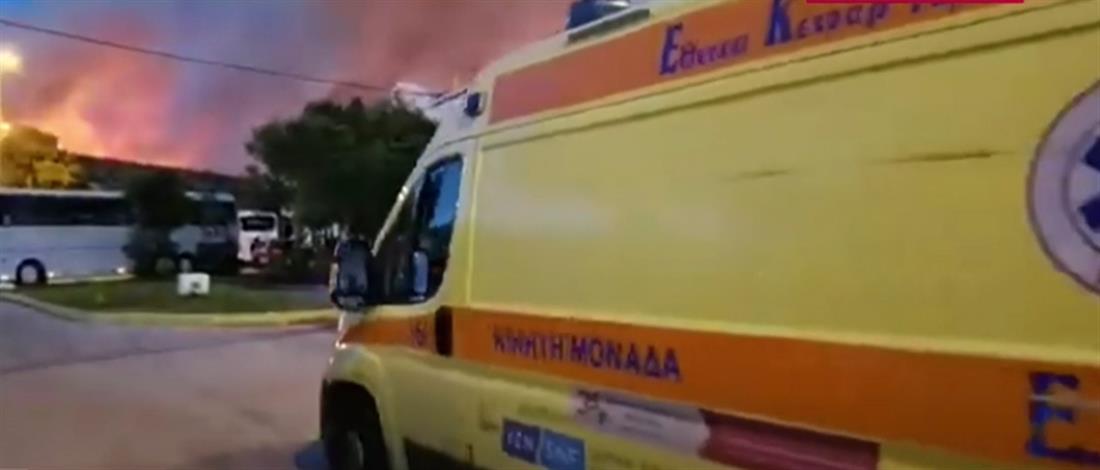 Φωτιά στην Πεντέλη - ΕΚΑΒ: Εκκένωση δομών για λόγους ασφαλείας