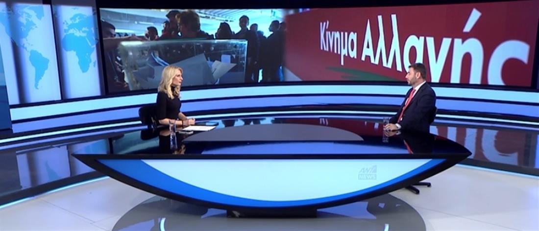 ΚΙΝΑΛ - Ανδρουλάκης στον ΑΝΤ1: Ήρθε η ώρα για ανανέωση της παράταξης (βίντεο)