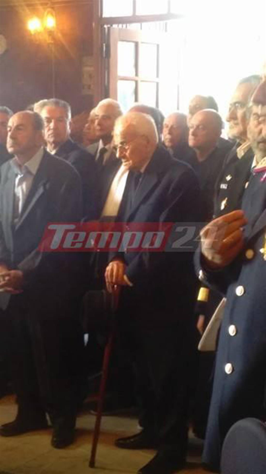 Κ. Στεφανόπουλος - κηδεία - Πάτρα