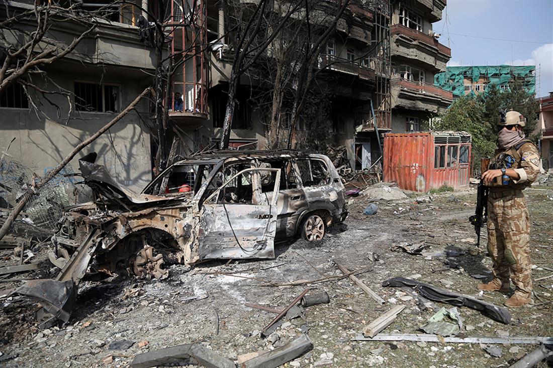 Αφγανιστάν - Καμπούλ - επίθεση - έκρηξη - βόμβα - γραφείο υποψήφιου Αντιπροέδρου