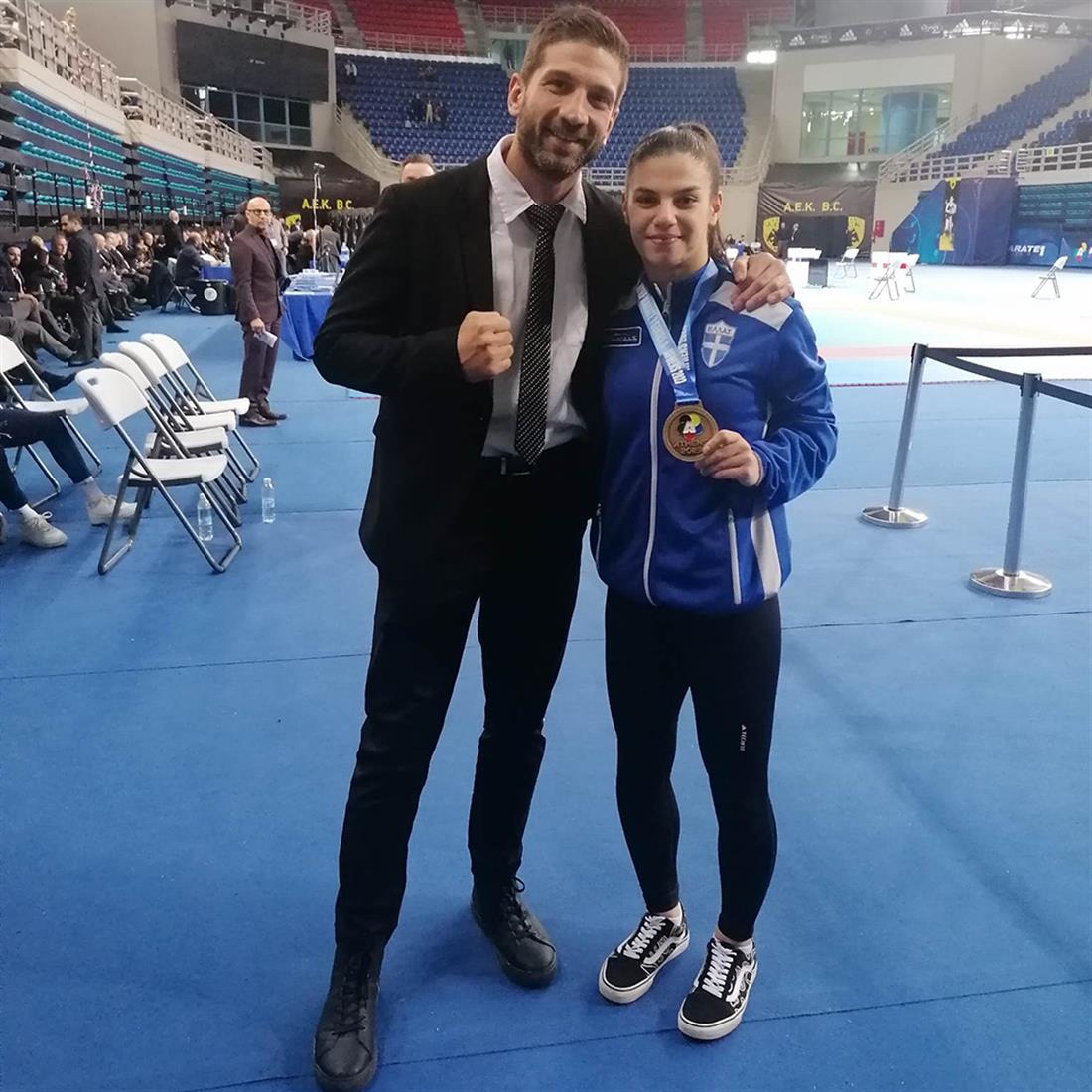 Κωνσταντίνα Χρυσοπούλου - καράτε - χρυσό μετάλλιο - Ευρωπαϊκό Πρωτάθλημα - Λάρνακα