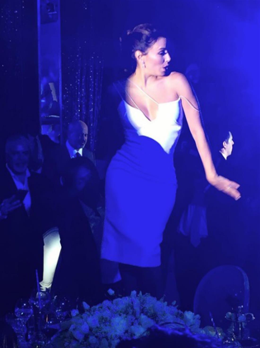 Eva Longoria - γάμος - χορός