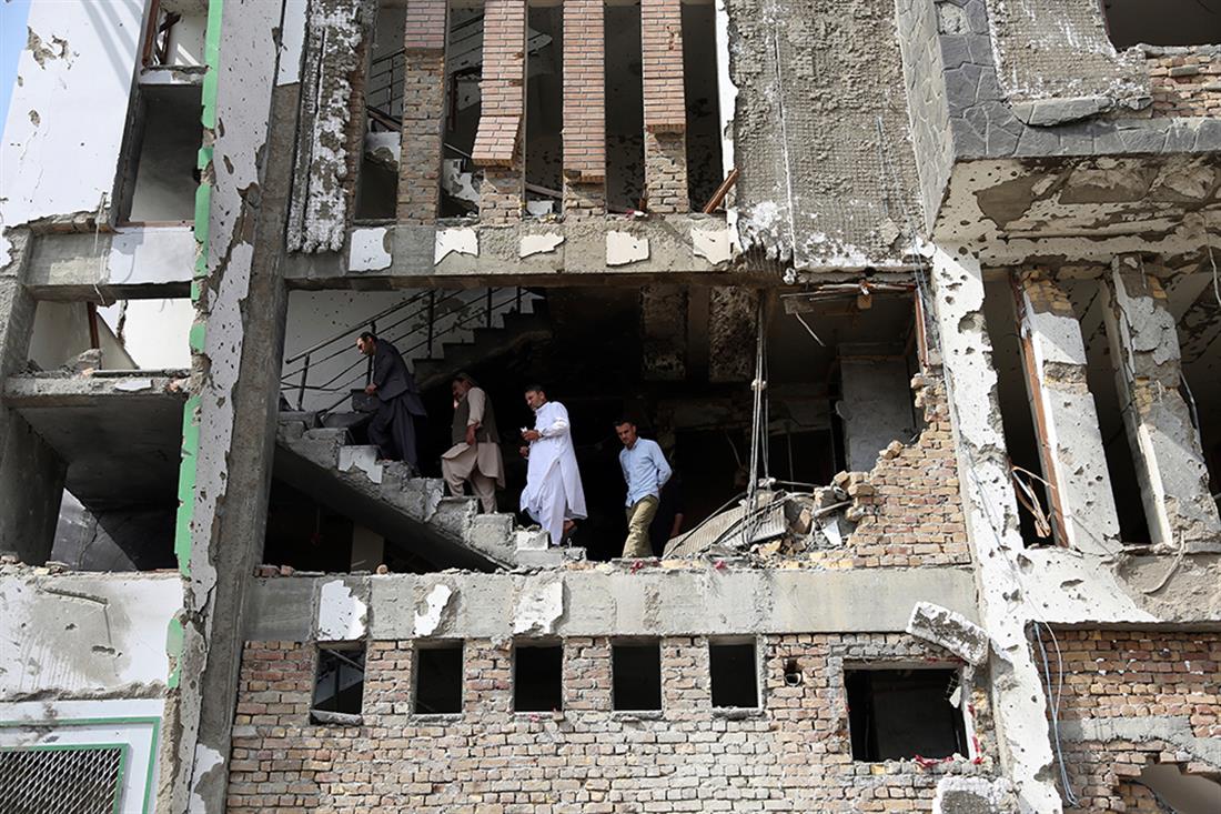 Αφγανιστάν - Καμπούλ - επίθεση - έκρηξη - βόμβα - γραφείο υποψήφιου Αντιπροέδρου