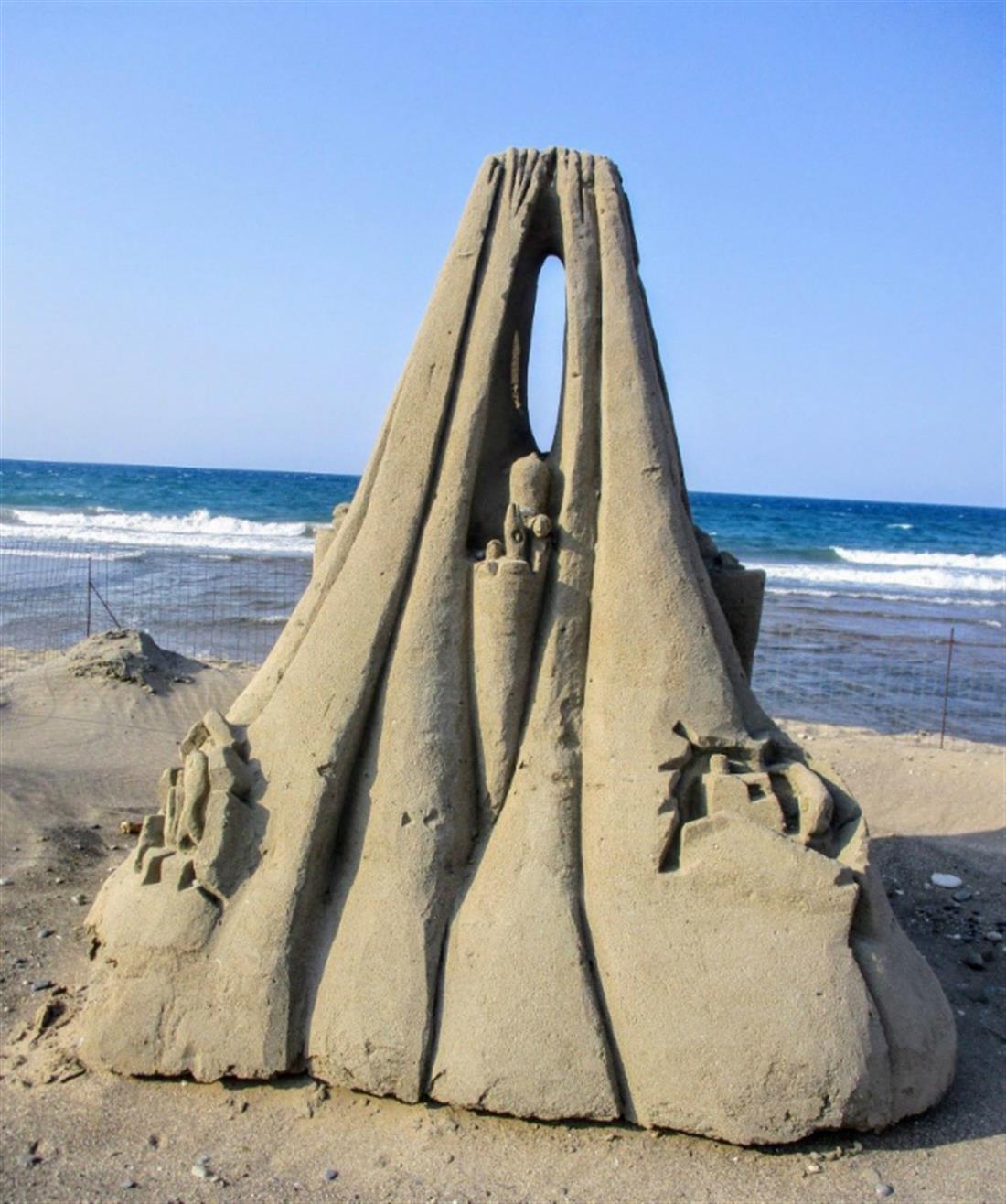 Γλυπτά από άμμο - Αμμουδάρα