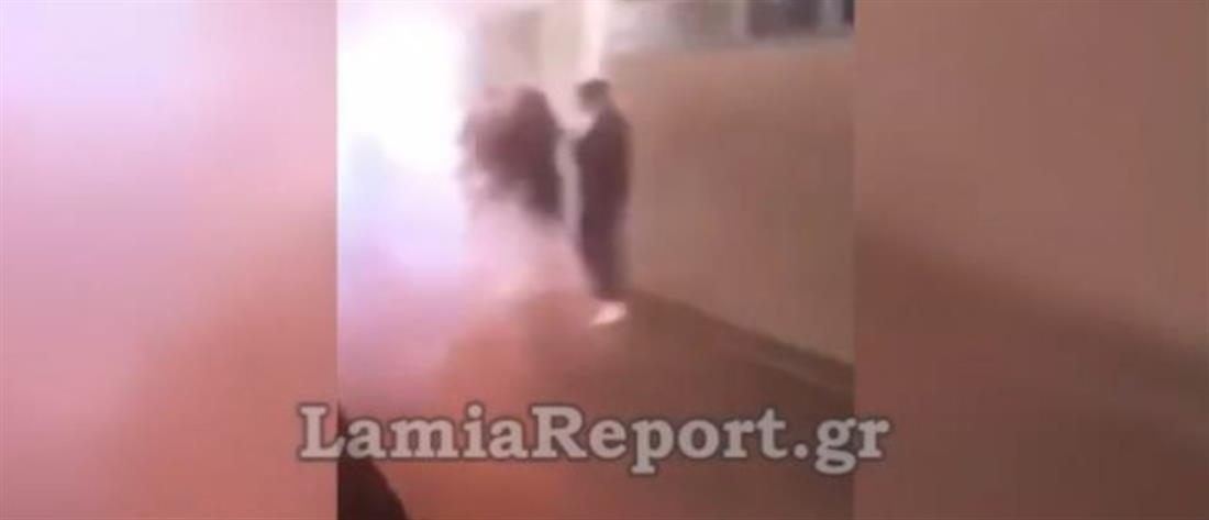 Λαμία: λιποθύμησε μαθήτρια από καπνογόνο σε σχολείο (βίντεο)