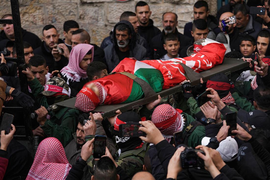 παλαιστίνιος - 15χρονος - νεκρός  - πυρά Ισραηλινών
