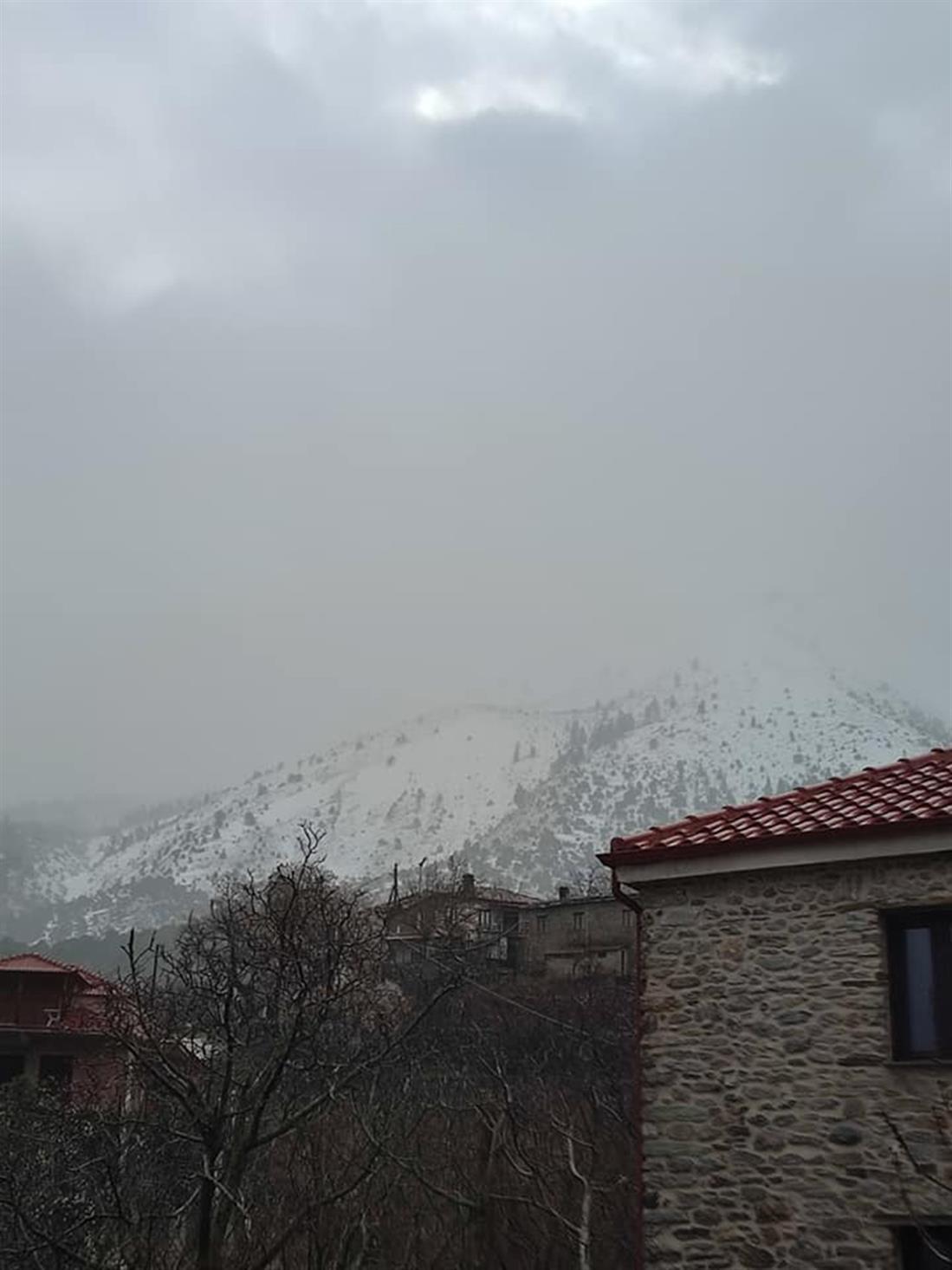 Χιόνια - Λάρισα