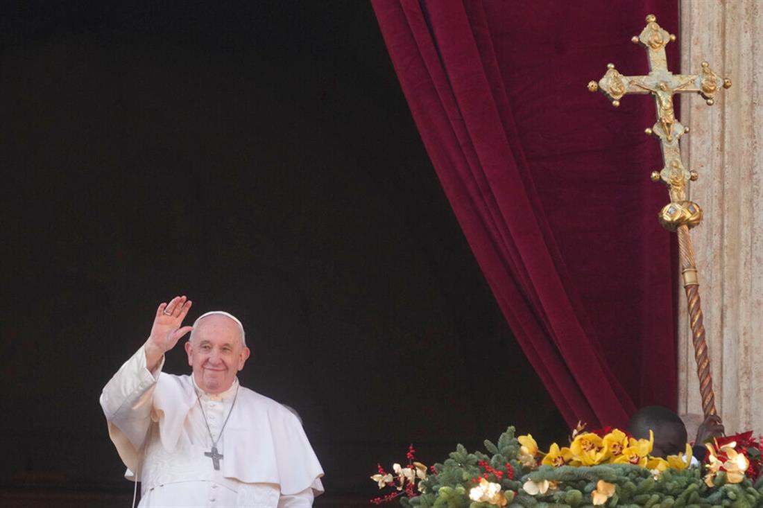 πάπας Φραγκίσκος - ομιλία - μπαλκόνι - Βατικανό