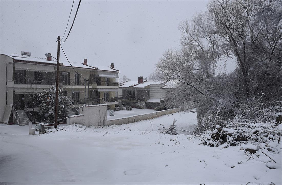 Χιόνια - Χορτιάτης - Θεσσαλονίκη