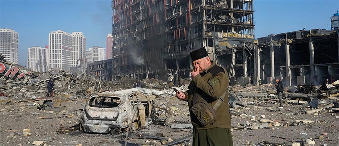 AP - Ουκρανία - Κίεβο - πόλεμος - βομβαρδισμοί - καταστροφές