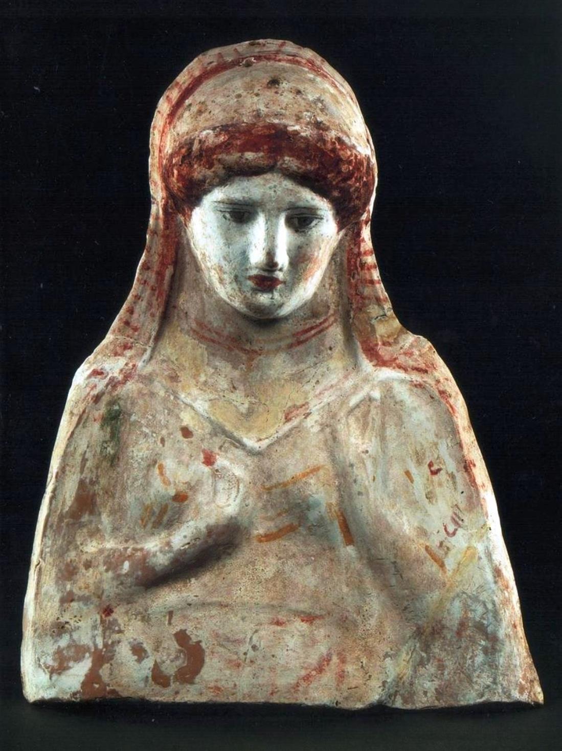 Αμφίπολη - γυναικεία προτομή - Αρχαιολογικό Μουσείο