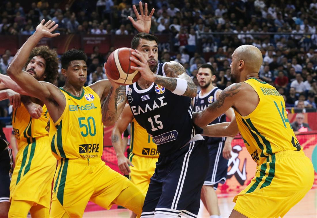 Βραζιλία - Ελλάδα - Παγκόσμιο Πρωτάθλημα Μπάσκετ