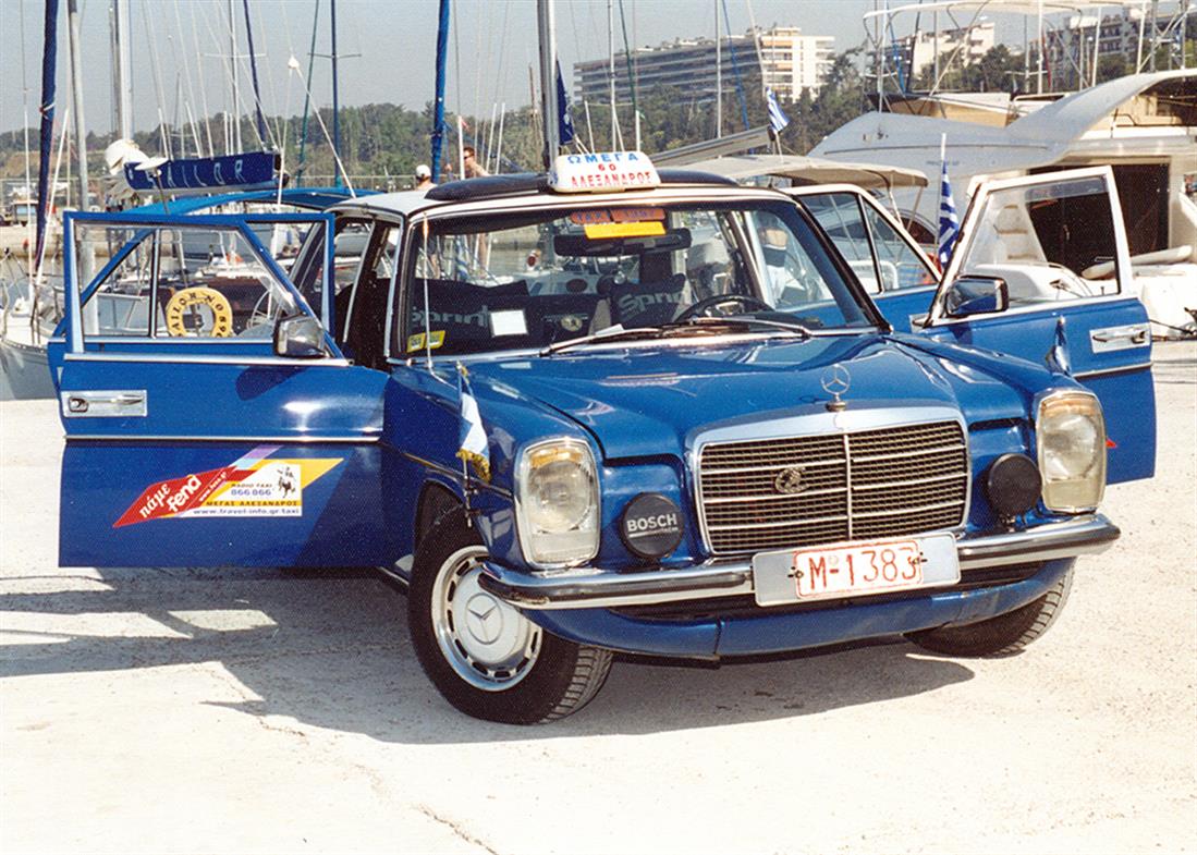 Θεσσαλονίκη - Έλληνας οδηγός ταξί - Mercedes 240D