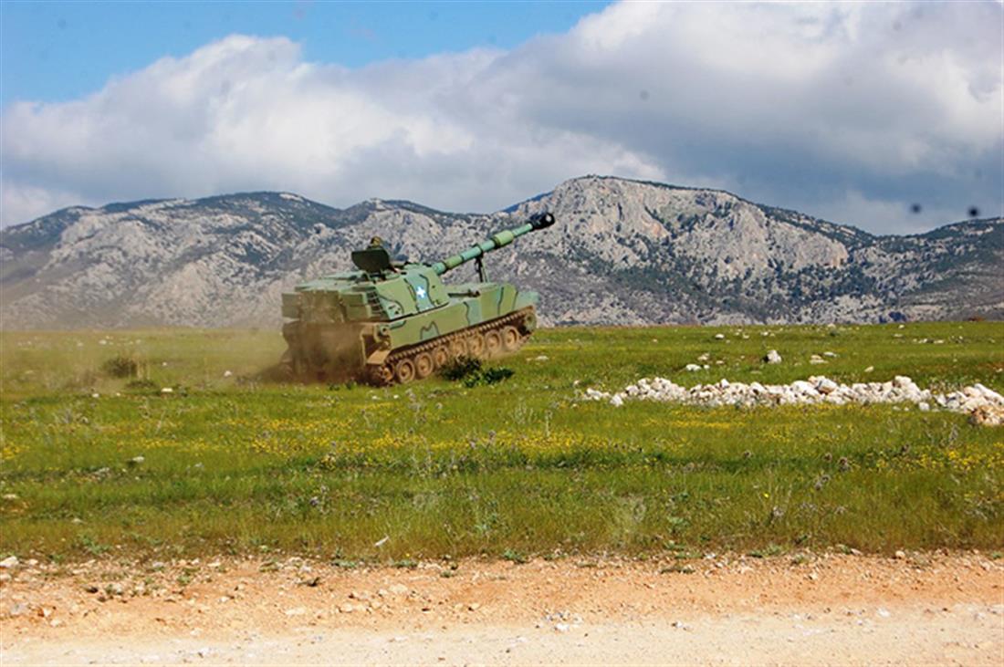 Επίσκεψη - Αρχηγός ΓΕΣ - Στρατός - Εκπαιδευτικές Βολές