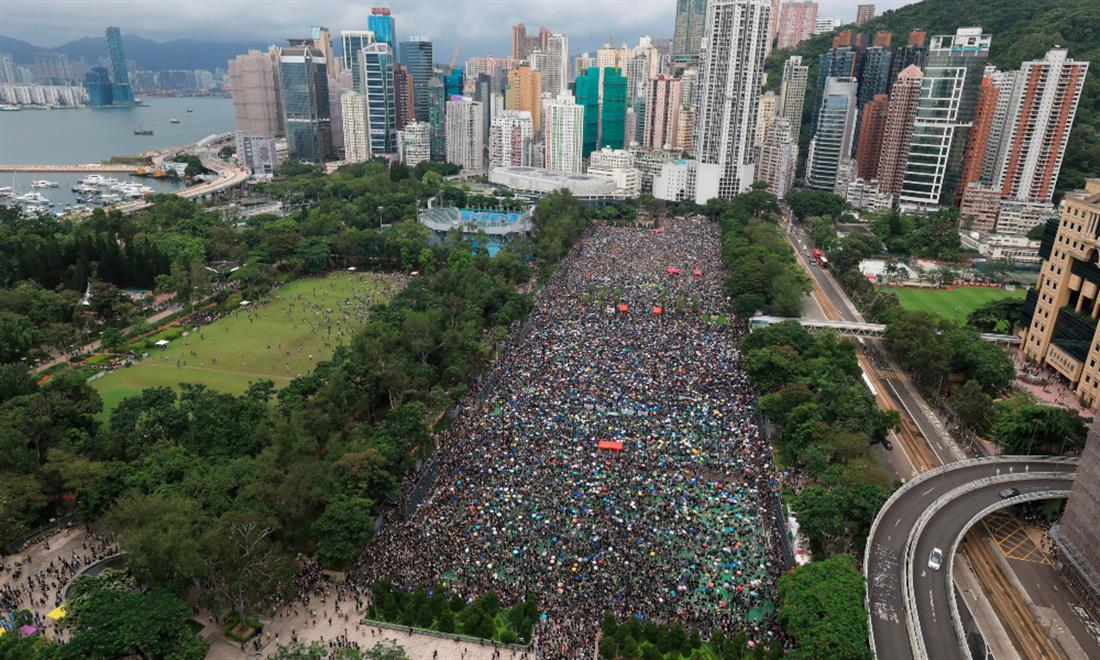 AP -Χονγκ Κονγκ - διαδήλωση