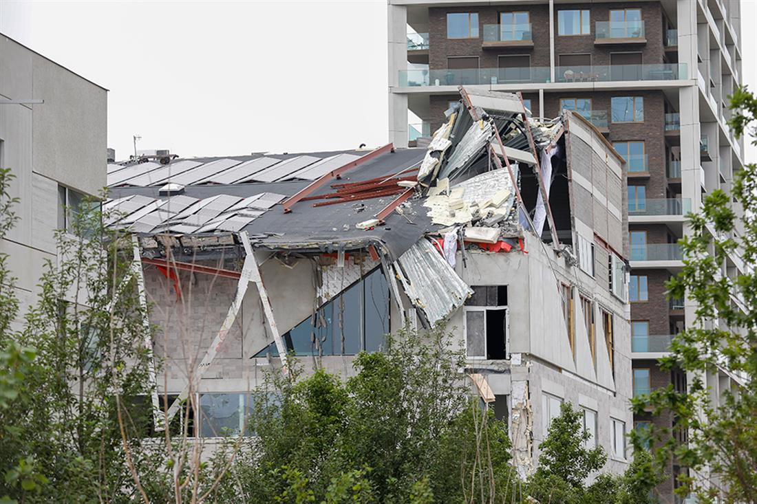 Κατάρρευση κτιρίου - Αμβέρσα - Βέλγιο
