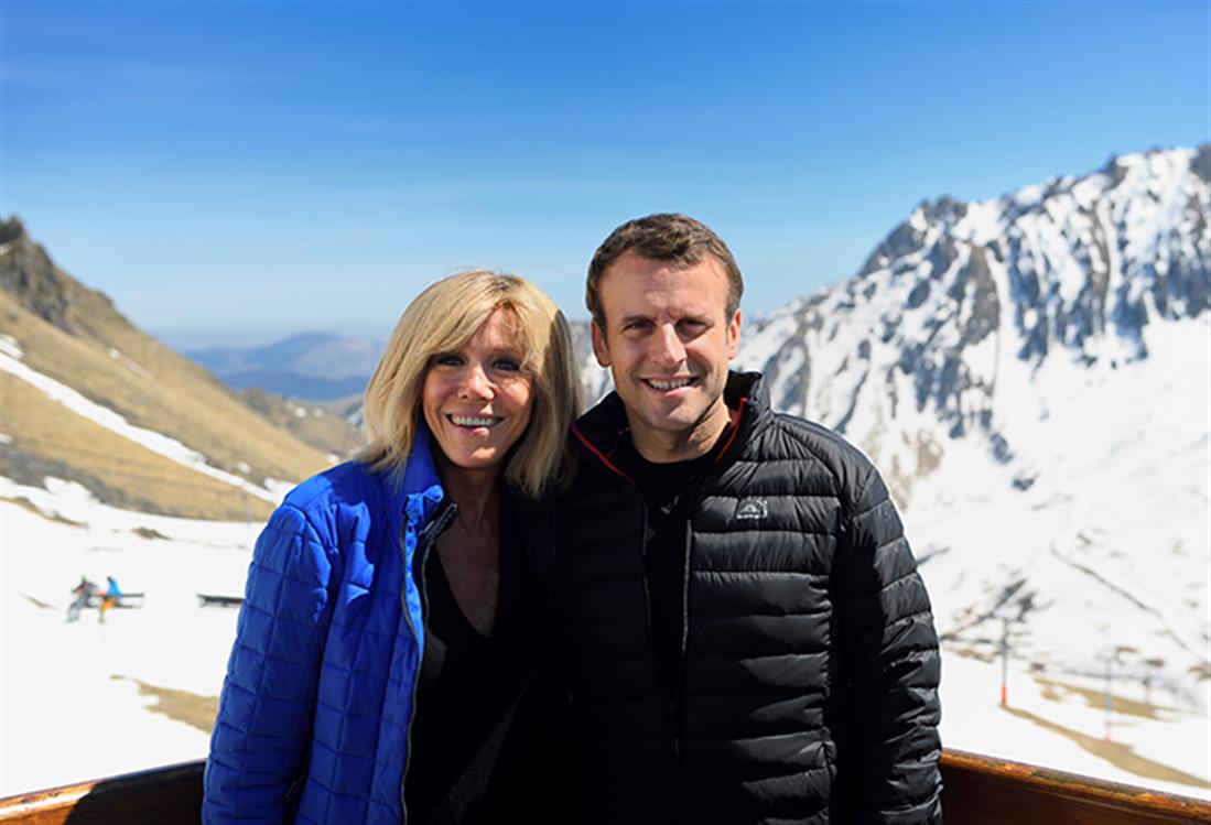 AP - Brigitte Trogneux - Μπριζίτ Τρονιέ - Emmanuel Macron - Εμανουέλ Μακρόν - σύζυγος