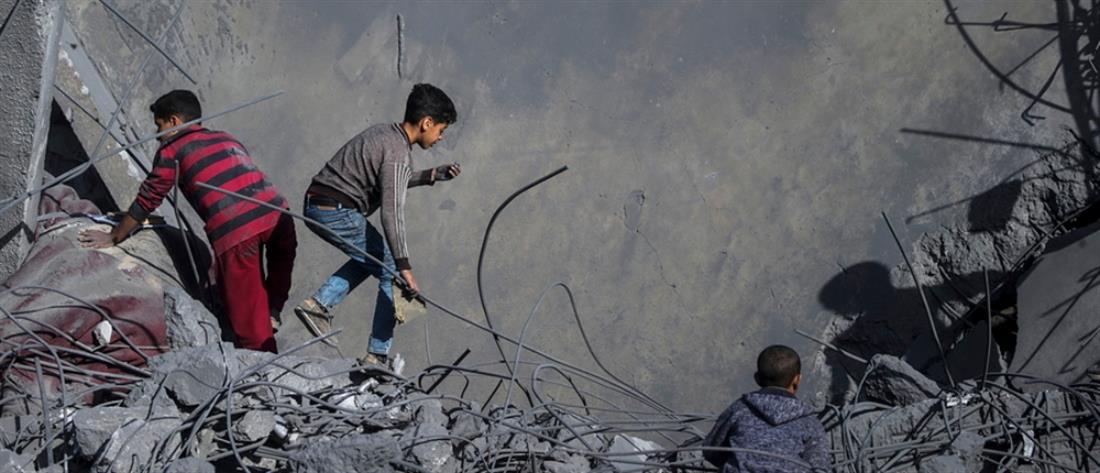 Γάζα - πόλεμος - βομβαρδισμός