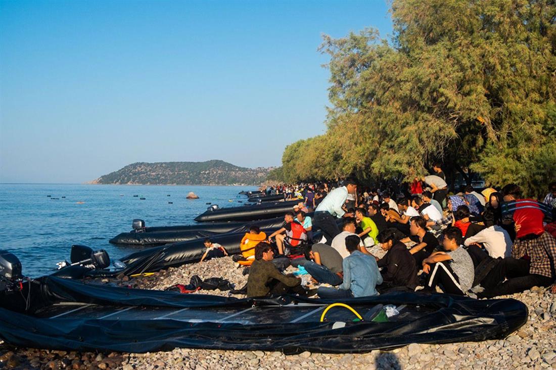 Λέσβος - μετανάστες - πρόσφυγες