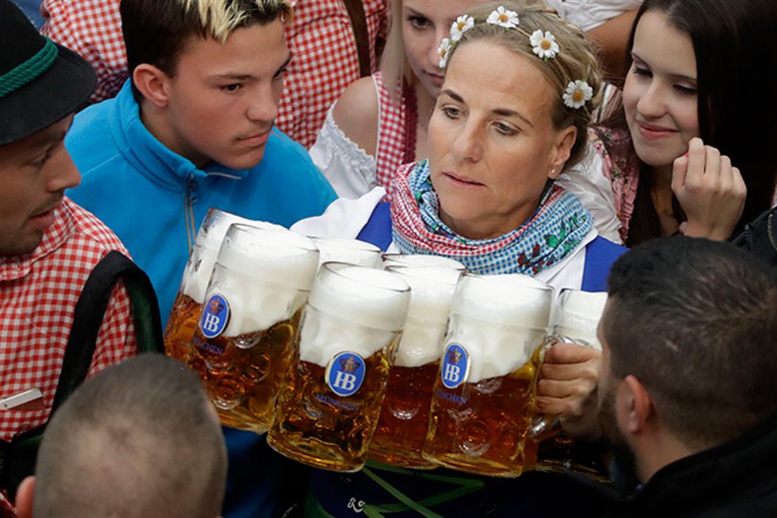 AP - Γερμανία - Μόναχο - φεστιβάλ - μπύρα - Oktoberfest