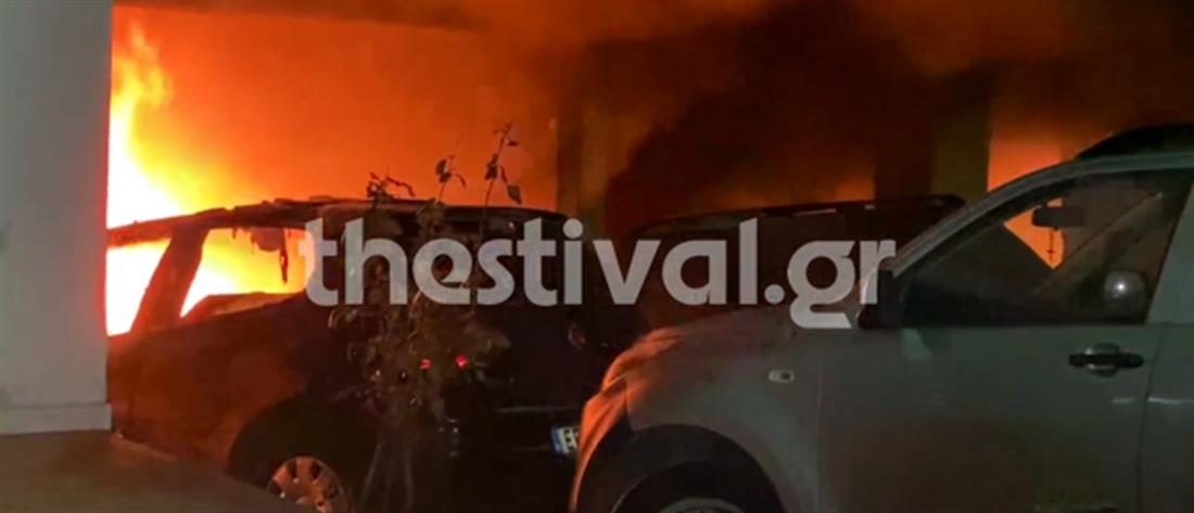Θεσσαλονίκη: Κινδύνευσαν ζωές από εμπρηστική επίθεση (εικόνες)