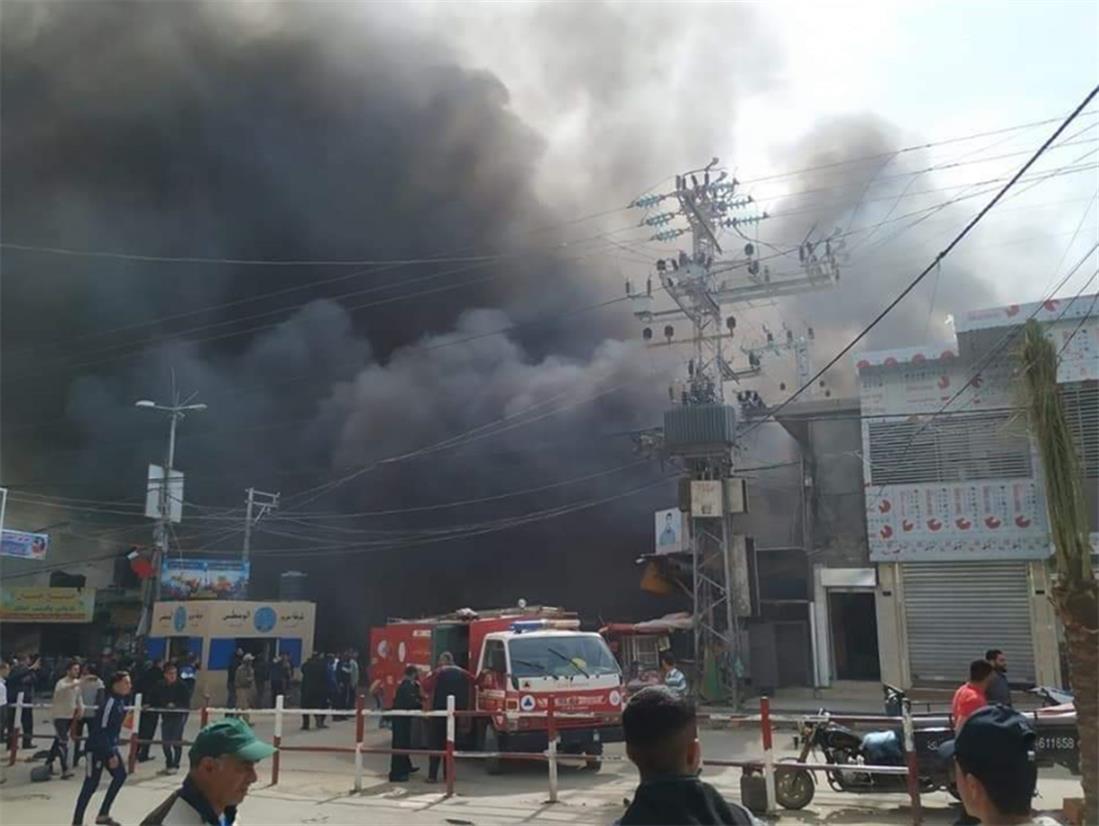 Πυρκαγιά - Λωρίδα της Γάζας