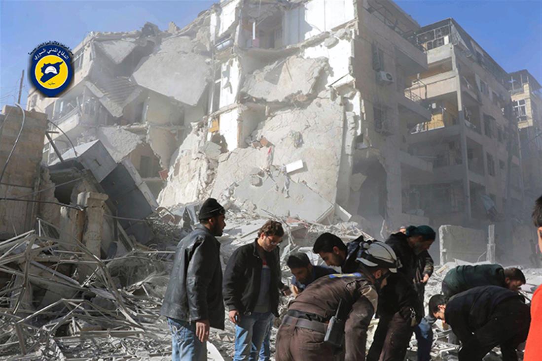 AP - Συρία - Χαλέπι - καταστροφές
