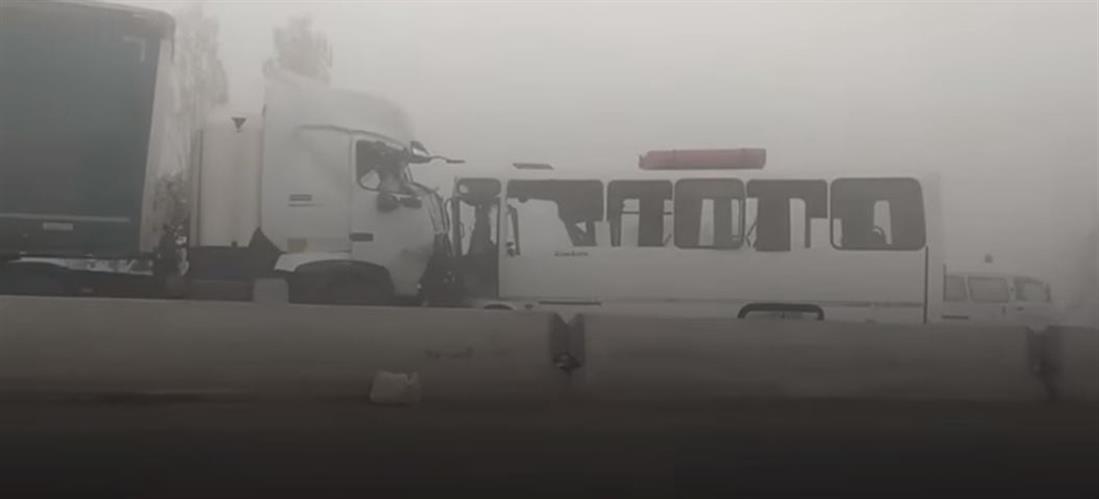 Ουζμπεκιστάν - τροχαίο δυστύχημα - λεωφορείο - φορτηγό
