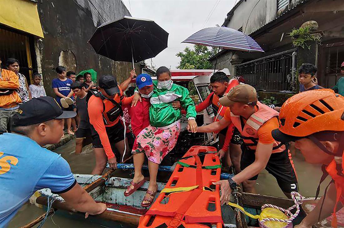 AP - Φιλιππίνες - καταιγίδα Μέγκι