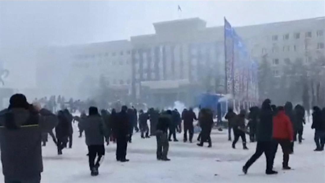 Καζακστάν - διαδηλώσεις - Αλμάτι