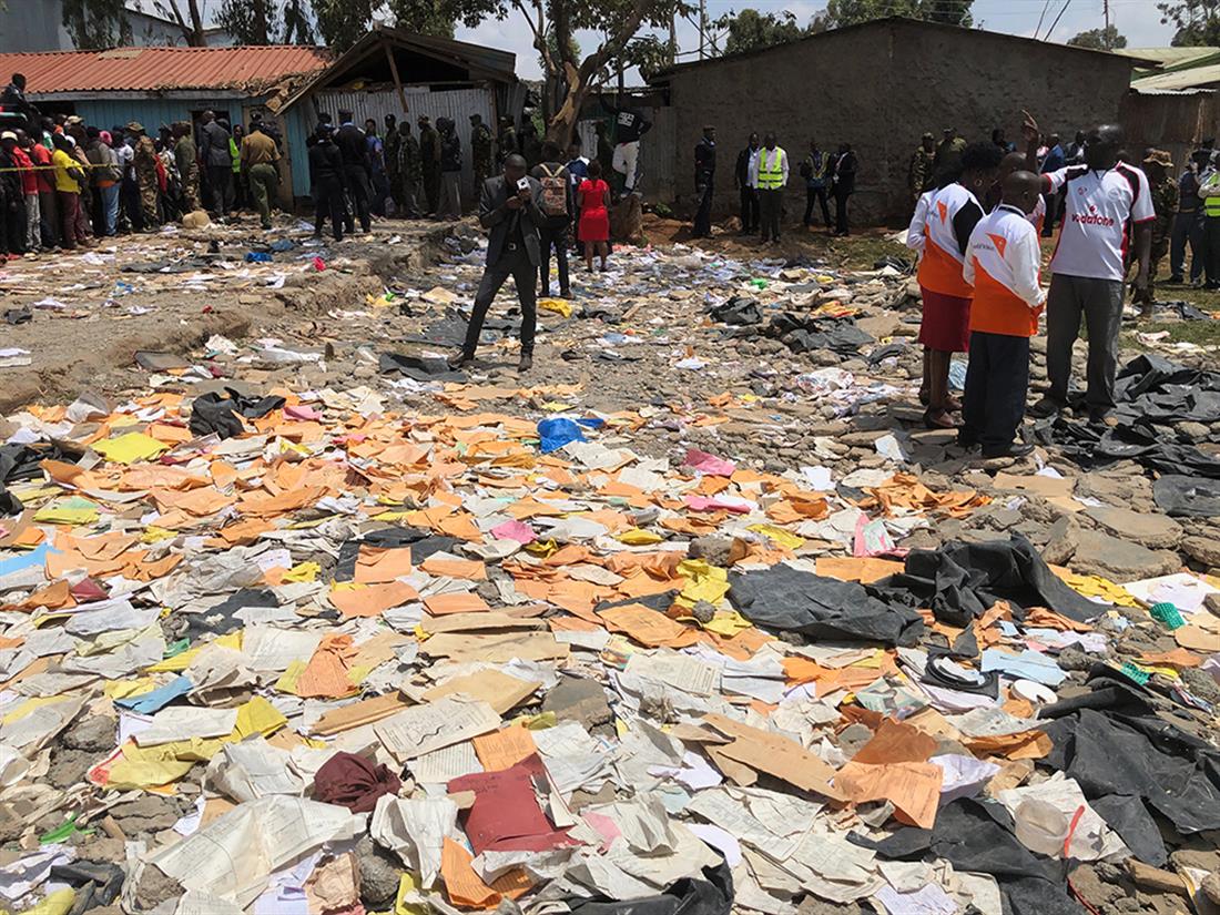 κατάρρευση σχολικής αίθουσας - Κένυα