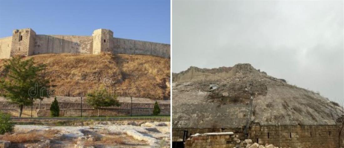 Σεισμός σε Τουρκία - Συρία: γκρεμίστηκε κάστρο 2200 ετών (εικόνες)