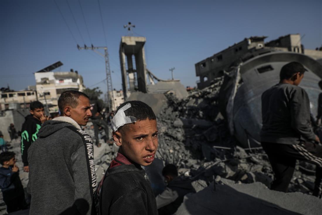 Γάζα - πόλεμος - βομβαρδισμός