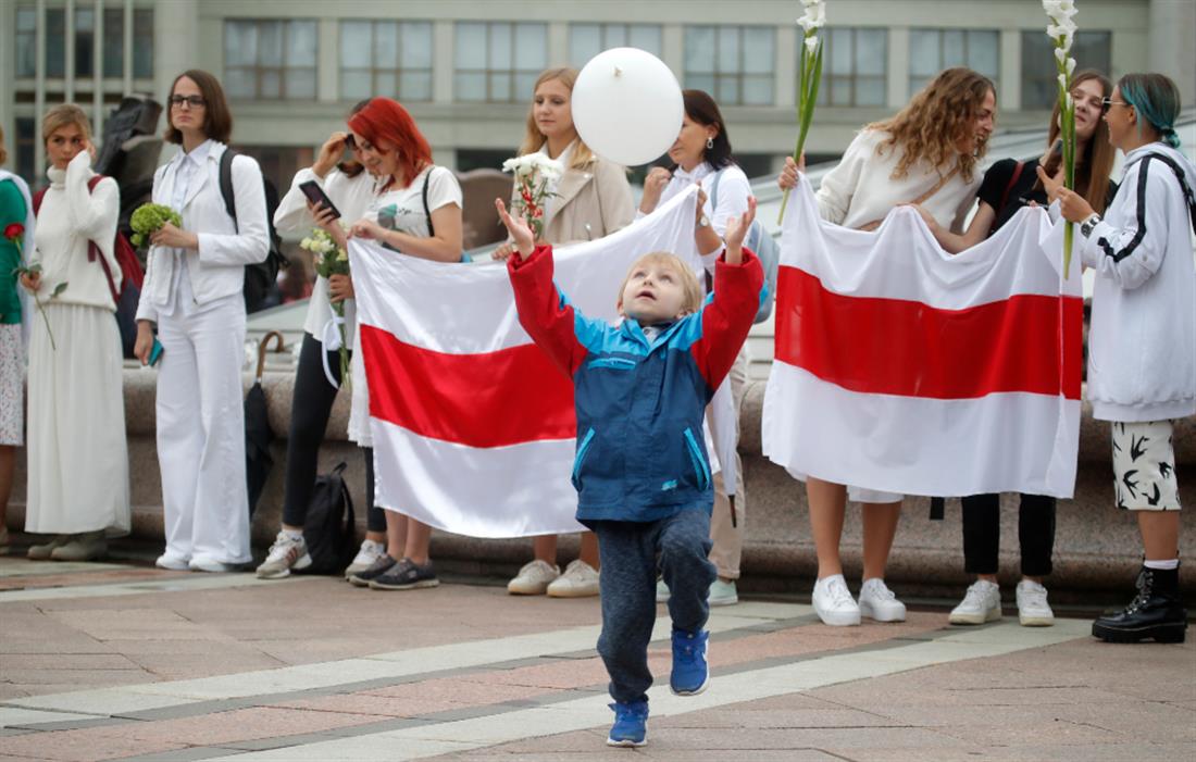 AP - Λευκορωσία - διαδηλώσεις - Μινσκ