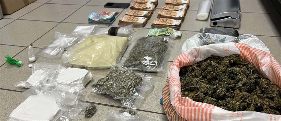 Θεσσαλονίκη: Ναρκωτικά και 41000 ευρώ έκρυβε στο σπίτι του! (εικόνες)