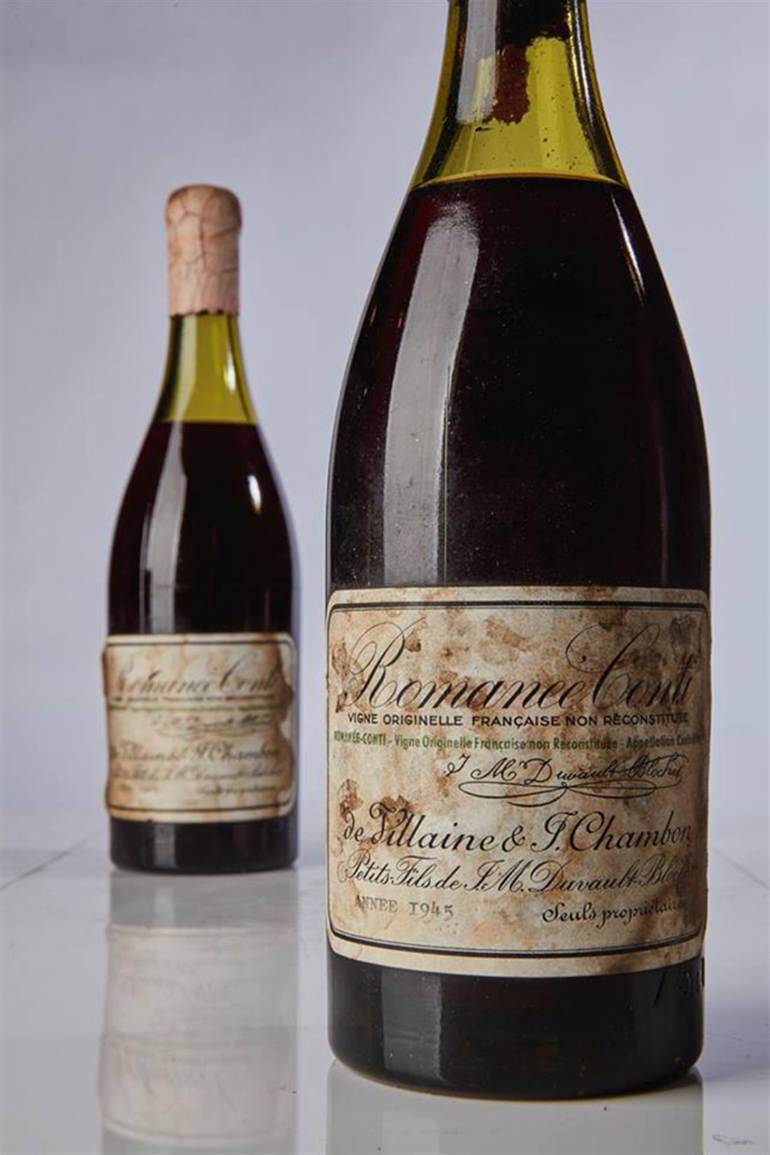 Romanee-Conti - δημοπρασία - Sotheby΄s - μπουκάλι κρασί
