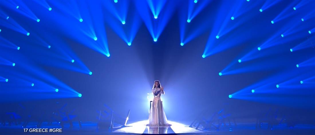 Τελικός Eurovision - Αμάντα Γεωργιάδη