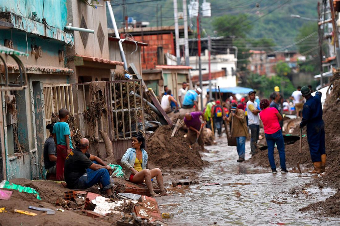 Βενεζουέλα - πλημμύρες - κατολισθήσεις