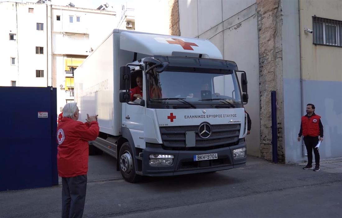 Ελληνικός Ερυθρός Σταυρός - 6η ανθρωπιστική αποστολή - Ουκρανία