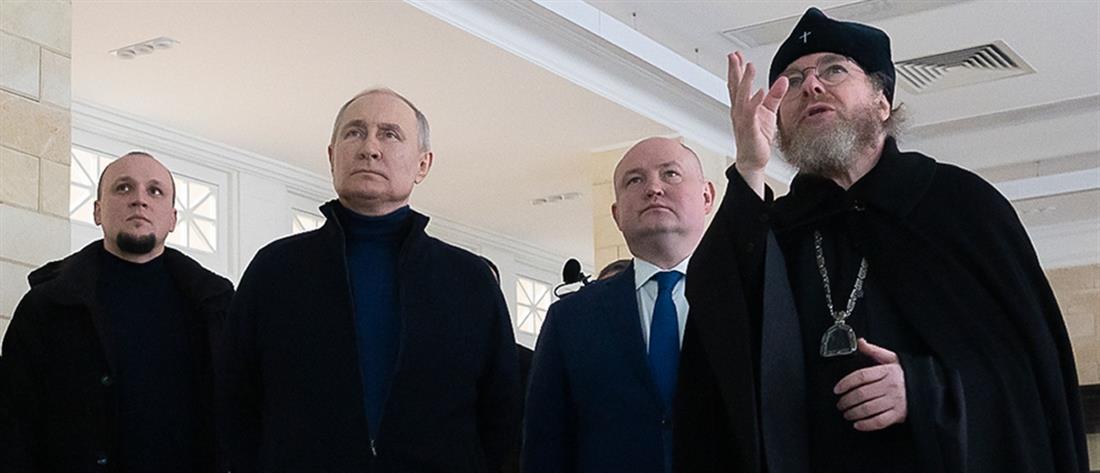 Ο Πούτιν στην Κριμαία την επέτειο της προσάρτησής της